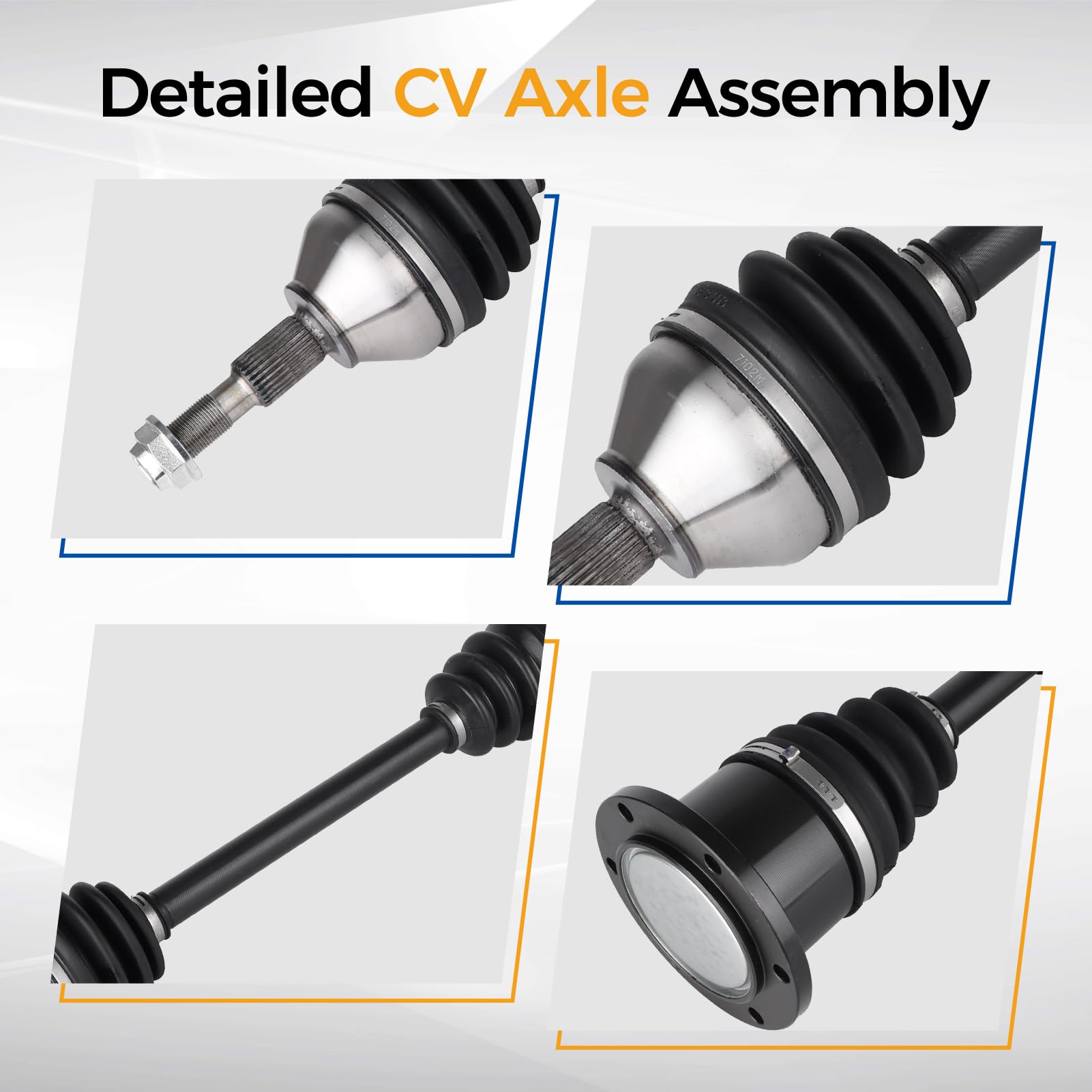 Amazon.com: PAROD 662314 CV Axle Assembly Fit for [FWD Only] 2013